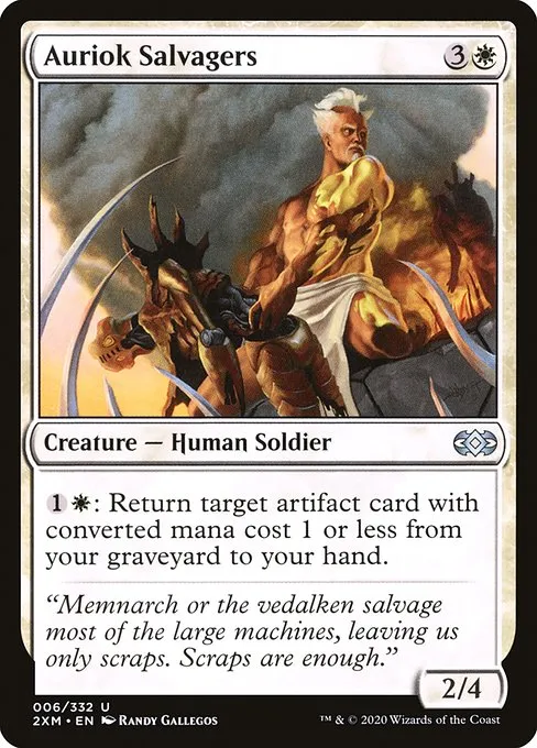 Auriok Salvagers · Double Masters 6/384