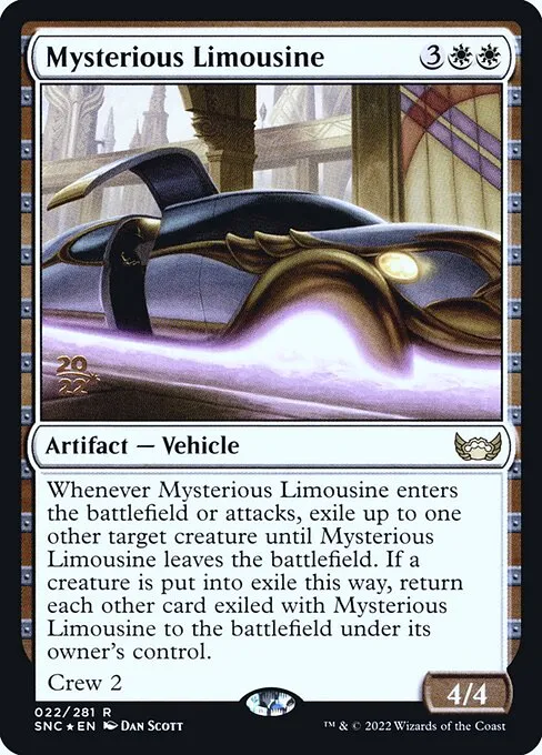 Mysterious Limousine · Streets of New Capenna Promos 22s/161
