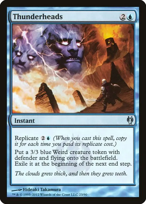 Thunderheads · Duel Decks: Izzet vs. Golgari 23/90