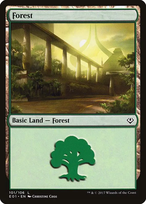 Forest · Archenemy: Nicol Bolas 101/106