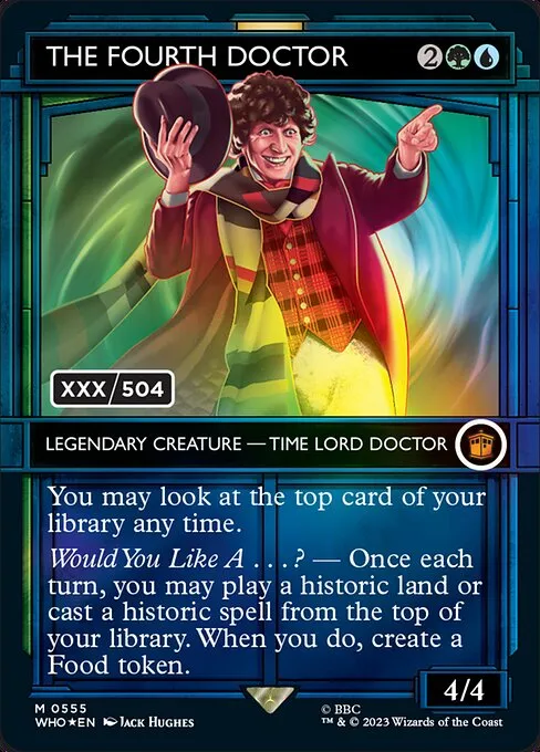 The Fourth Doctor · Doctor Who 555z/1178