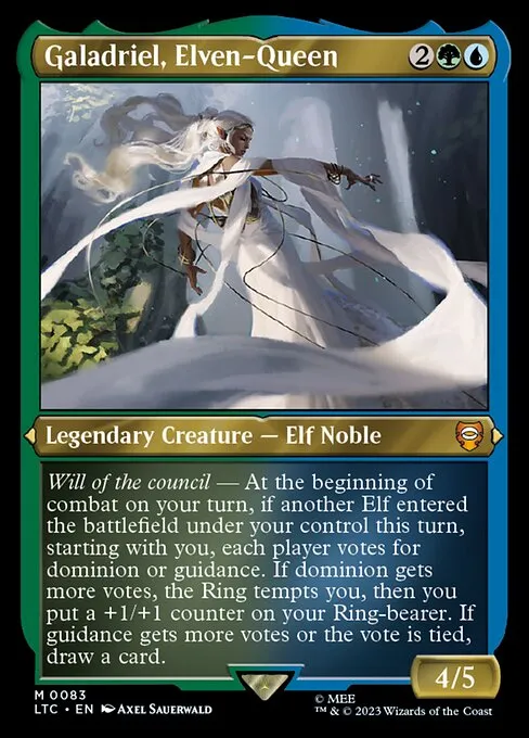 Galadriel, Elven-Queen · Tales of Middle-earth Commander 83/591