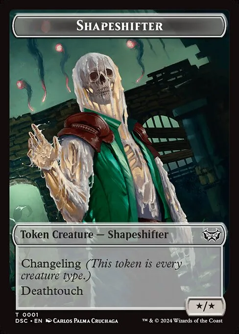 Shapeshifter · Duskmourn Commander Tokens 1/23
