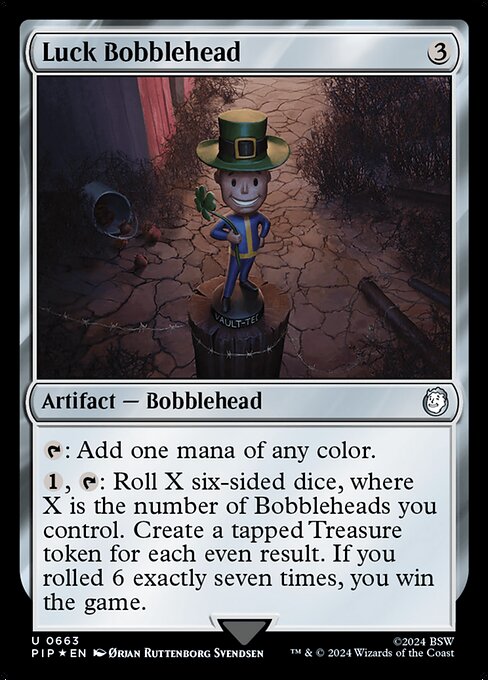 Luck Bobblehead · Fallout 663/1068