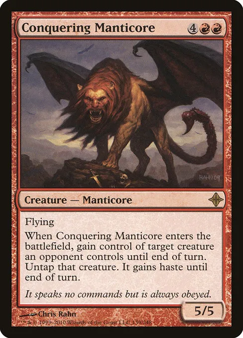 Conquering Manticore · Rise of the Eldrazi 139/248