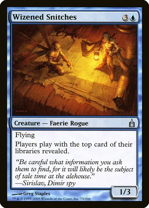 Wizened Snitches · Ravnica: City of Guilds 75/306