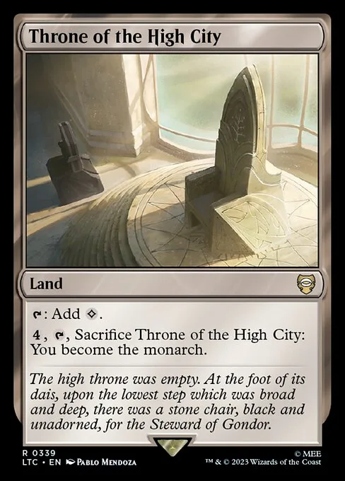 Throne of the High City · Tales of Middle-earth Commander 339/591