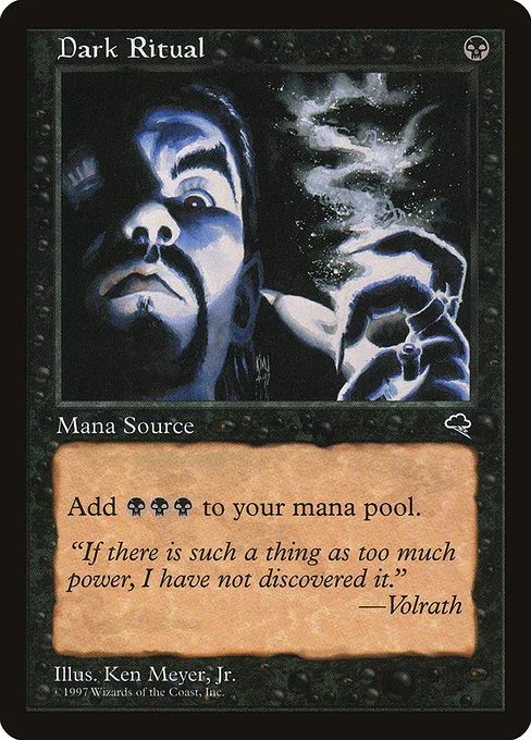 Dark Ritual · Tempest 118/350