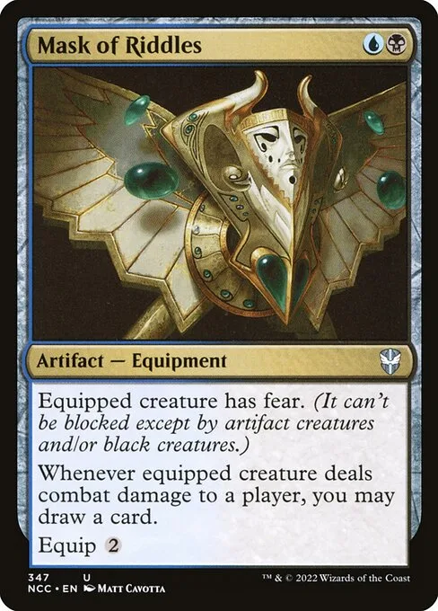 Mask of Riddles · New Capenna Commander 347/447