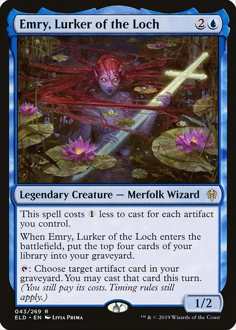 Emry, Lurker of the Loch · Throne of Eldraine 43/398