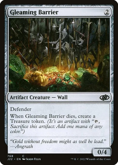 Gleaming Barrier · Jumpstart 2022 768/835