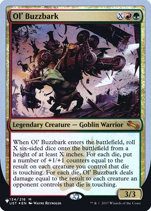 Ol' Buzzbark · The List (Unfinity Foil Edition) 51/62