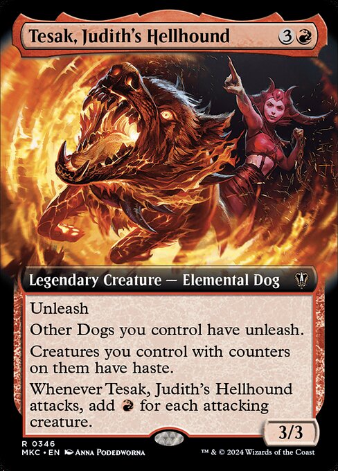 Tesak, Judith's Hellhound · Murders at Karlov Manor Commander 346/358