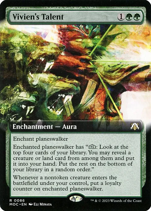 Vivien's Talent · March of the Machine Commander 86/450