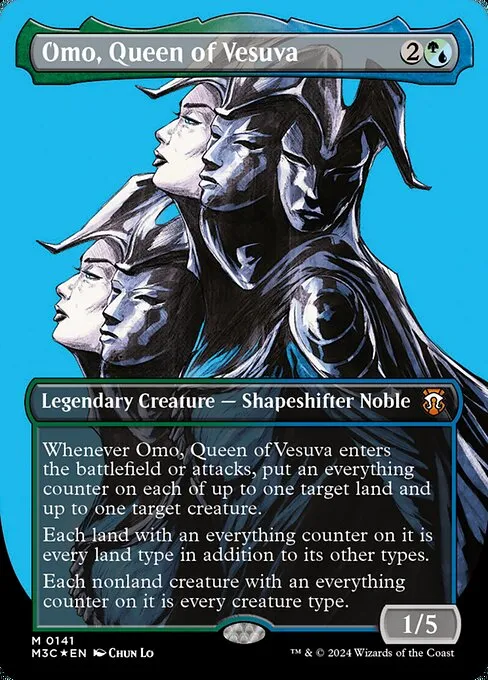 Omo, Queen of Vesuva · Modern Horizons 3 Commander 141/398