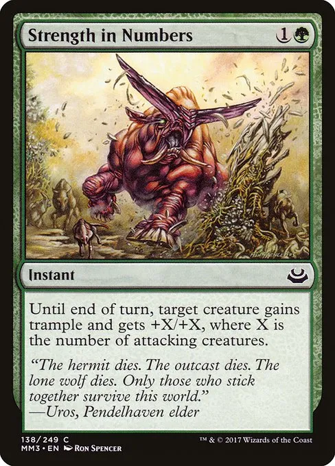 Strength in Numbers · Modern Masters 2017 138/249