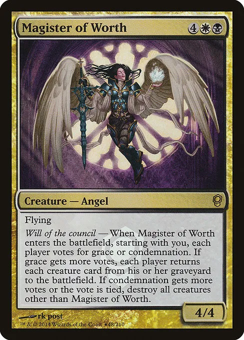 Magister of Worth · Conspiracy Promos 48★/1
