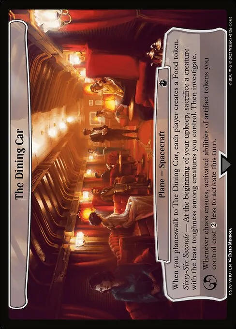 The Dining Car · Doctor Who 578/1178