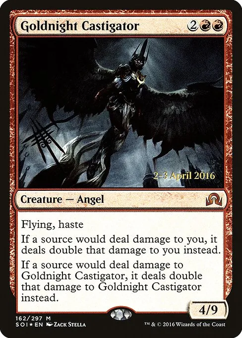 Goldnight Castigator · Shadows over Innistrad Promos 162s/90