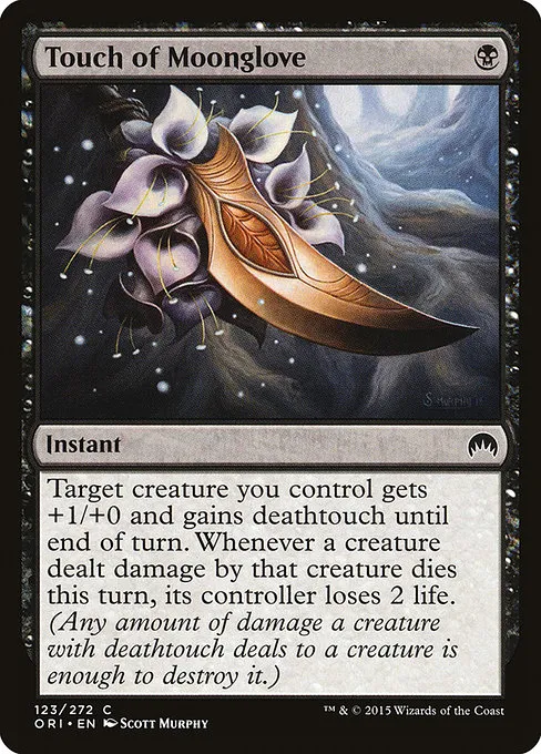Touch of Moonglove · Magic Origins 123/288