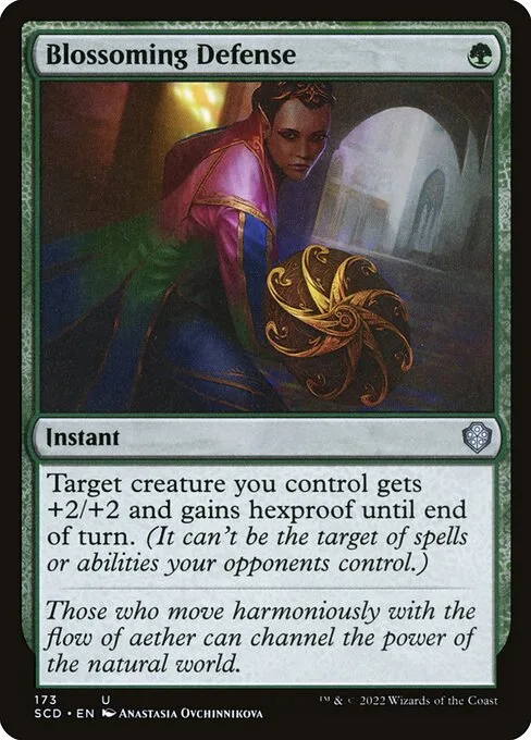 Blossoming Defense · Starter Commander Decks 173/352
