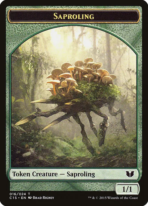 Saproling · Commander 2015 Tokens 16/25