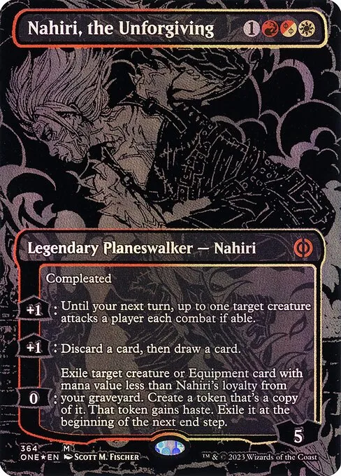Nahiri, the Unforgiving · Phyrexia: All Will Be One 364/479