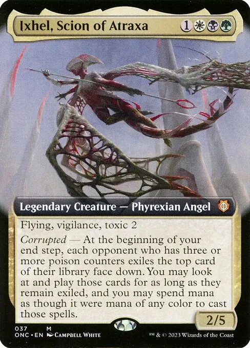 Ixhel, Scion of Atraxa · Phyrexia: All Will Be One Commander 37/174