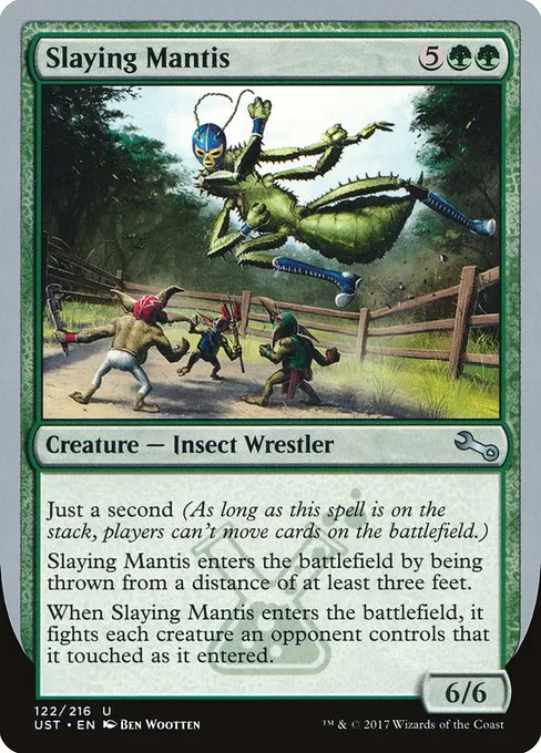 Slaying Mantis · Unstable 122/268