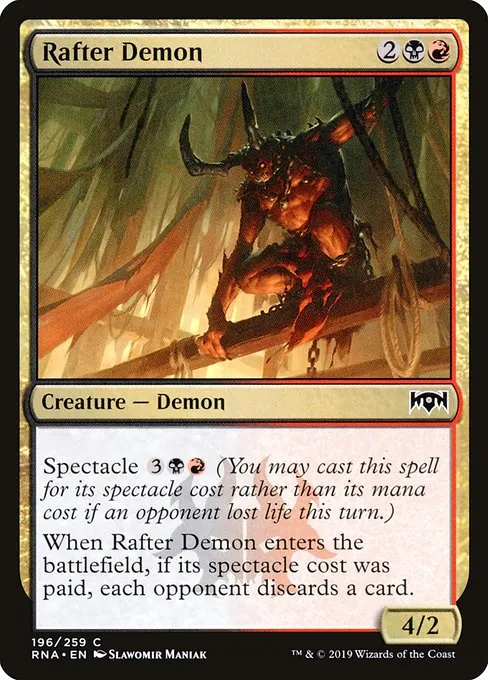 Rafter Demon · Ravnica Allegiance 196/273