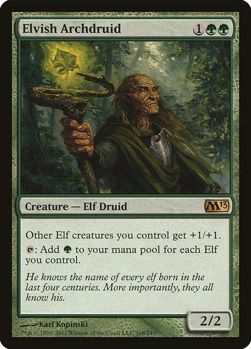 Elvish Archdruid · Magic 2013 168/249
