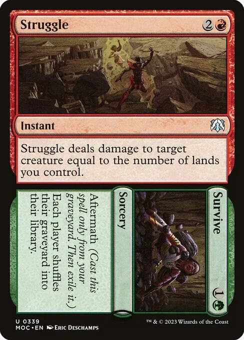 Struggle // Survive · March of the Machine Commander 339/450
