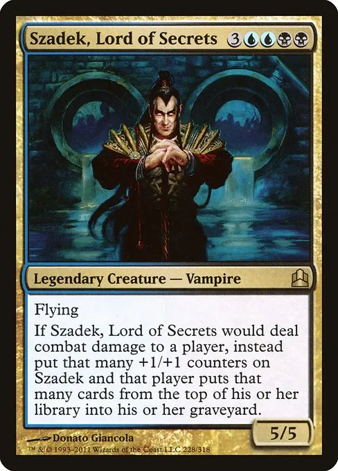 Szadek, Lord of Secrets · Commander 2011 228/318