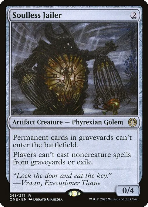 Soulless Jailer · Phyrexia: All Will Be One 241/479