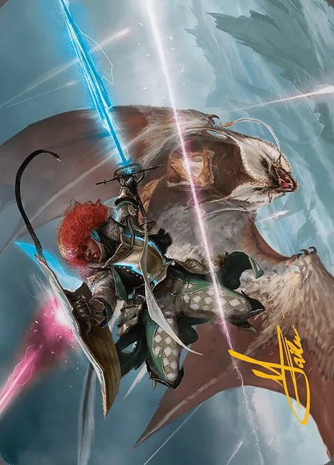 Caradora, Heart of Alacria // Caradora, Heart of Alacria · Aetherdrift Art Series 14/54