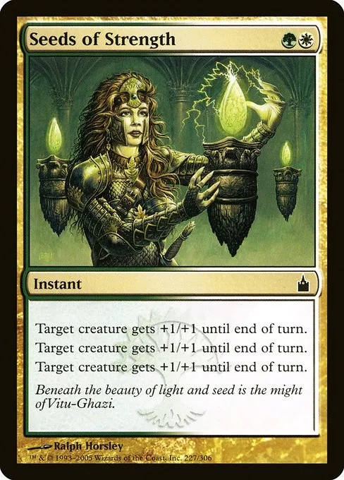 Seeds of Strength · Ravnica: City of Guilds 227/306