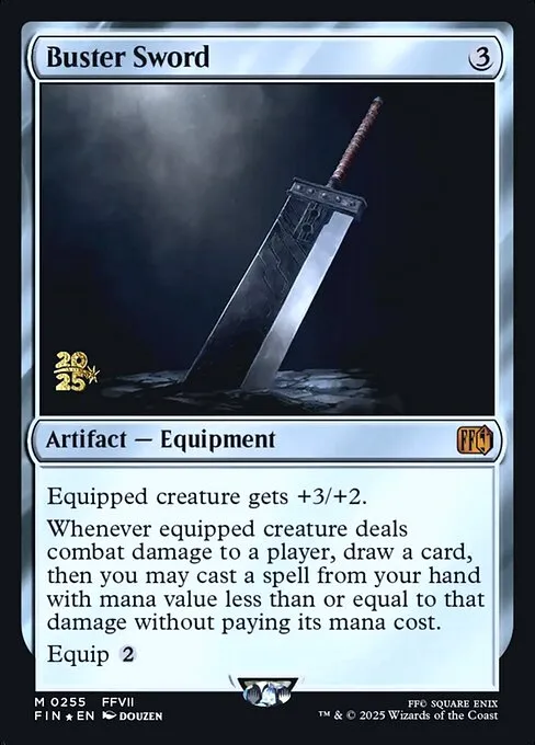 Buster Sword · Final Fantasy Promos 255s/94