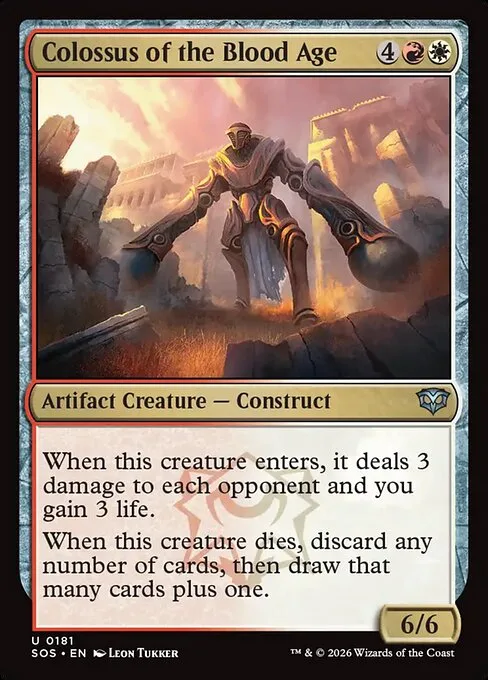 Colossus of the Blood Age · Secrets of Strixhaven 181/368