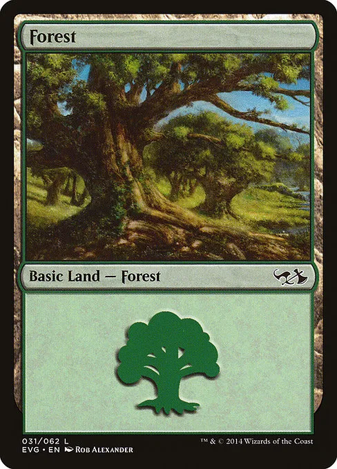 Forest · Duel Decks Anthology: Elves vs. Goblins 31/62