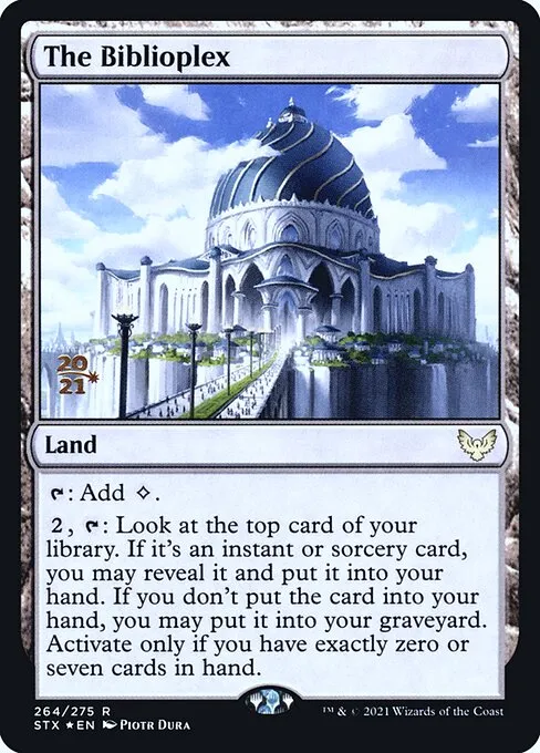 The Biblioplex · Strixhaven: School of Mages Promos 264s/164