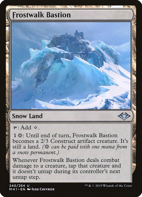 Frostwalk Bastion · Modern Horizons 240/255