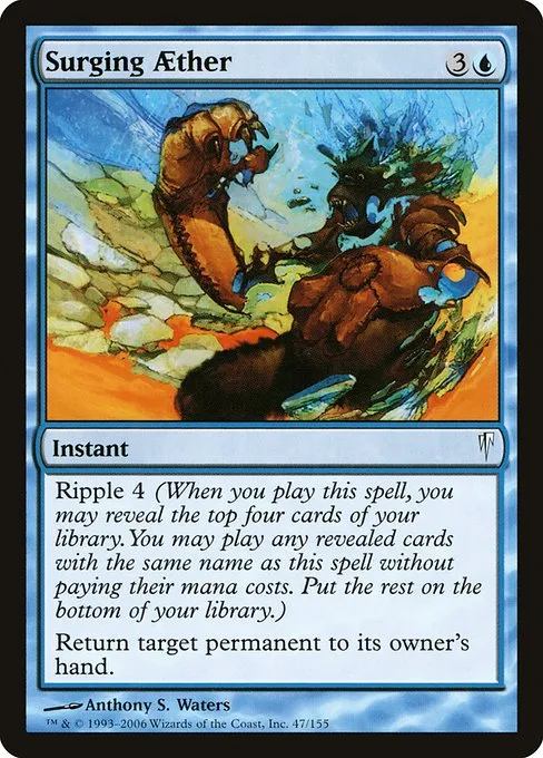 Surging Aether · Coldsnap 47/155