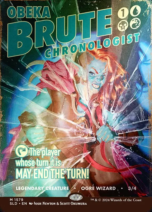Obeka, Brute Chronologist · Secret Lair Drop 1579★/2547