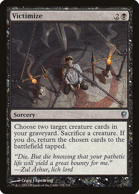 Victimize · Conspiracy 133/210