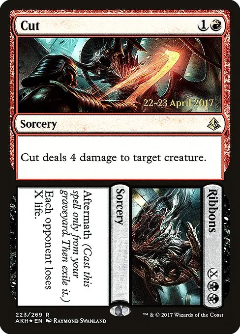 Cut // Ribbons · Amonkhet Promos 223s/77