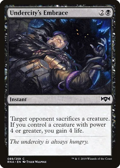 Undercity's Embrace · Ravnica Allegiance 89/273