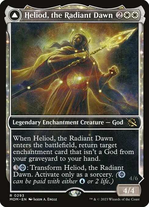 Heliod, the Radiant Dawn // Heliod, the Warped Eclipse · March of the Machine 293/387