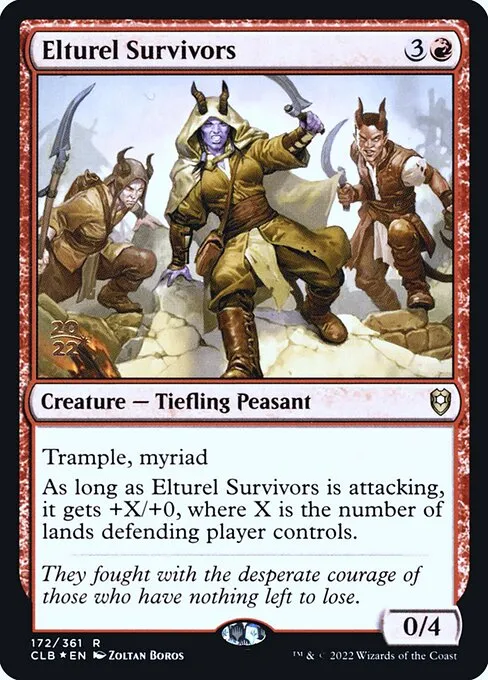 Elturel Survivors · Battle for Baldur's Gate Promos 172s/104