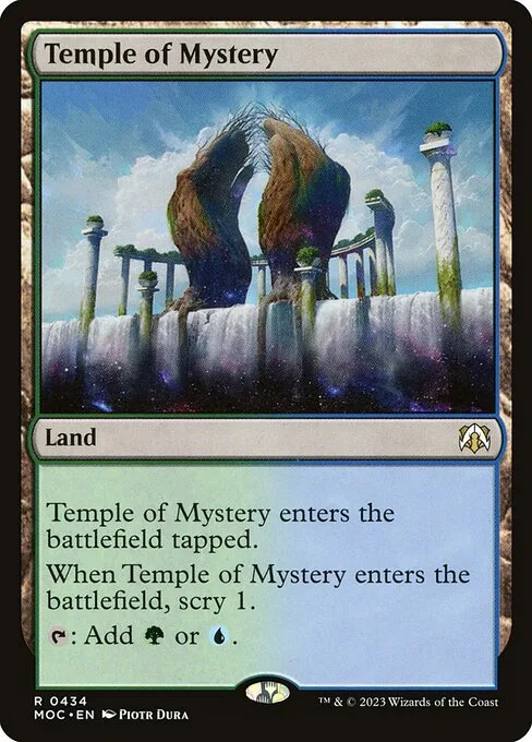 Temple of Mystery · March of the Machine Commander 434/450