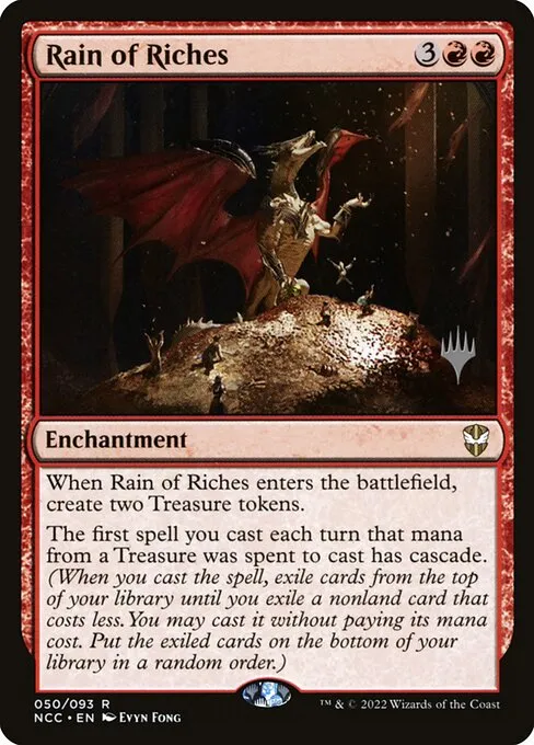 Rain of Riches · New Capenna Commander Promos 50p/75